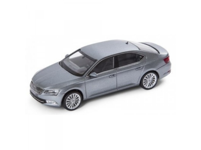 Модель автомобиля Skoda Superb III, 1:43 scale, Metal Grey, артикул 3V0099300F7Y от VAG Модель автомобиля Skoda Superb III, 1:43 scale, Metal Grey, артикул 3V0099300F7Y