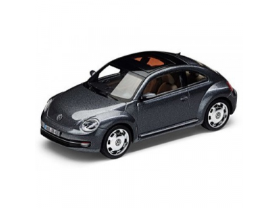 Модель автомобиля Volkswagen Beetle, Platinum Grey Metallic, Scale 1:43, артикул 5C1099300D7X от VAG Модель автомобиля Volkswagen Beetle, Platinum Grey Metallic, Scale 1:43, артикул 5C1099300D7X