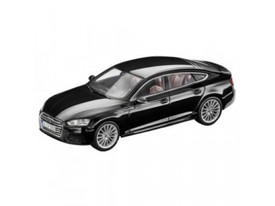 Модель автомобиля Audi A5 Sportback, Scale 1:43, Myth black