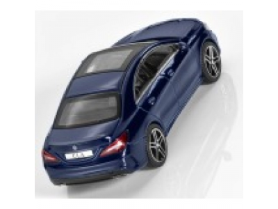 Модель Mercedes-Benz CLA, Coup?, Cavansite Blue, Scale 1:43