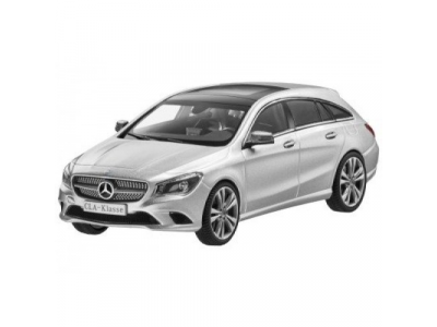 Модель Mercedes-Benz CLA-Klasse, Shooting Brake, Polar Silver, Scale 1:43