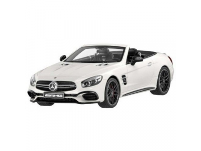 Модель Mercedes-AMG SL 63, Designo Diamond White Bright, 1:18 Scale