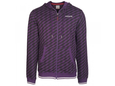 Мужская толстовка Toyota Men's Hoody, Weekend, Purple, артикул TMSUV2M02M00