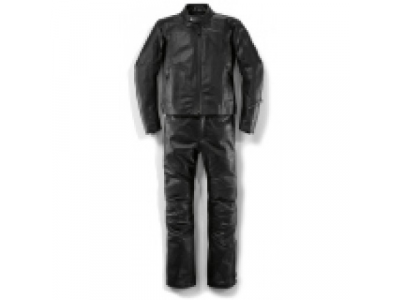 Мужские кожаные мотоштаны BMW Motorrad Trousers DarkNite, Men, Black