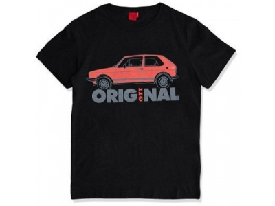 Мужская футболка Volkswagen Original GTI T-Shirt, Mens, Black от VAG Мужская футболка Volkswagen Original GTI T-Shirt, Mens, Black