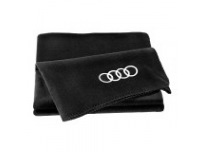 Флисовый плед Audi Fleece Blanket, Black от VAG Флисовый плед Audi Fleece Blanket, Black