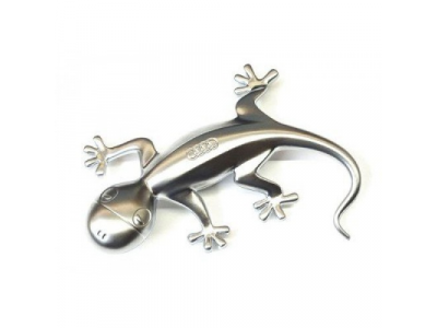 Алюминиевая фигурка геккона в салон Audi Design Gecko Aluminium от VAG Алюминиевая фигурка геккона в салон Audi Design Gecko Aluminium