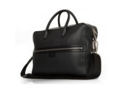 Кожаный портфель Jaguar Leather Brief Case, Black