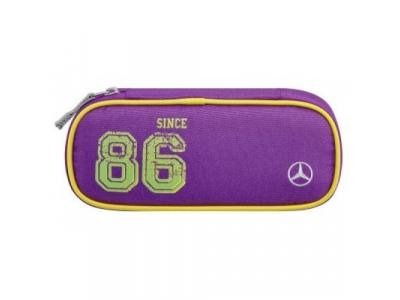 Детский пенал Mercedes-Benz Pencil Case, Kids, Purple Lemon от Mercedes Детский пенал Mercedes-Benz Pencil Case, Kids, Purple Lemon