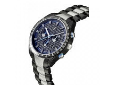 Мужские наручные часы Mercedes-Benz Men’s Motorsport Chronograph Watch, Silver/Blue/Black от Mercedes Мужские наручные часы Mercedes-Benz Men’s Motorsport Chronograph Watch, Silver/Blue/Black