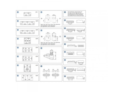 Аккумулятор BOSCH T3 - , 135Ah 1000A 514x175x210 от BOSCH Аккумулятор BOSCH T3 - , 135Ah 1000A 514x175x210