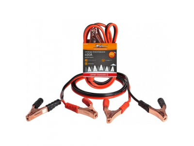 Провода прикуривания 400А (2,5м, 12/24В) (серия STANDARD) от Airline Провода прикуривания 400А (2,5м, 12/24В) (серия STANDARD)