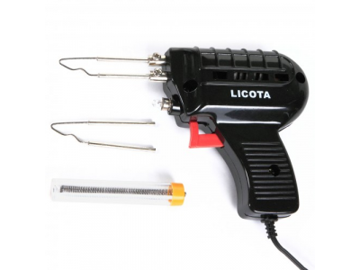 Паяльник-пистолет 100 Вт, в наборе 3 пр. от LICOTA Паяльник-пистолет 100 Вт, в наборе 3 пр.