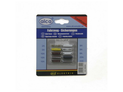 Предохранитель круглый 2-25А набор от ALCA Предохранитель круглый 2-25А набор