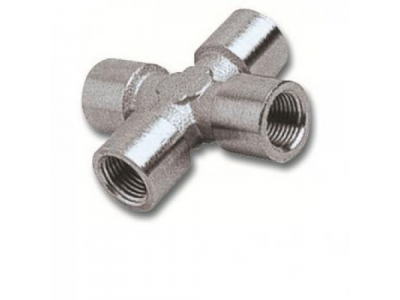 Переходник GAV 1254/3 250/3 крест FFFF 3/8