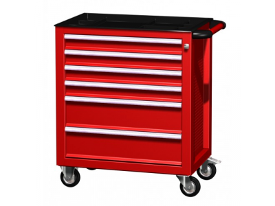 Тележка инструментальная закрытая с 6 ящиками, (759х451х828h) от ФЕРРУМ Тележка инструментальная закрытая с 6 ящиками, (759х451х828h)