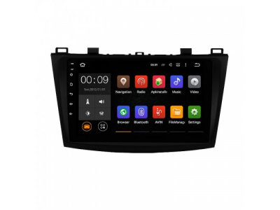 Штатная магнитола Roximo 4G RX-2414 для Mazda Mazda 3, 2009-2012