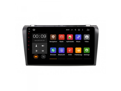 Штатная магнитола Roximo 4G RX-2413 для Mazda Mazda 3, 2004-2009 от ROXIMO Штатная магнитола Roximo 4G RX-2413 для Mazda Mazda 3, 2004-2009