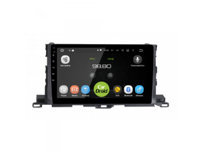 Штатная магнитола CarDroid RD-1112F для Toyota Highlander 3 от ROXIMO Штатная магнитола CarDroid RD-1112F для Toyota Highlander 3